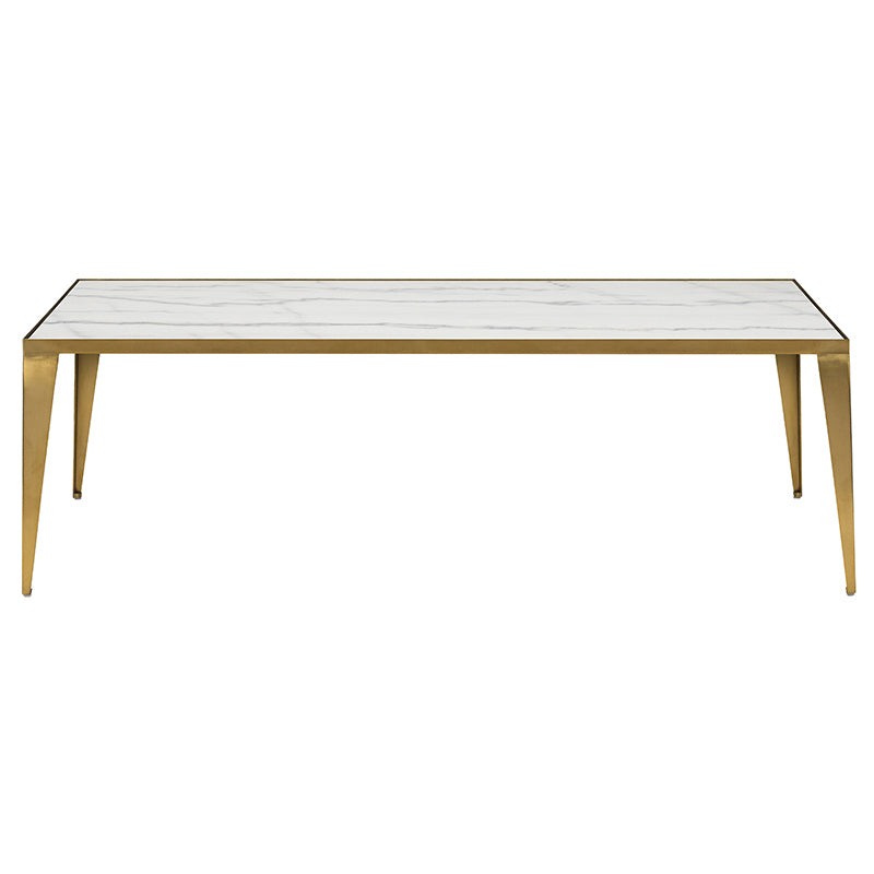 Nuevo - HGNA138 - Coffee Table - Mink - White