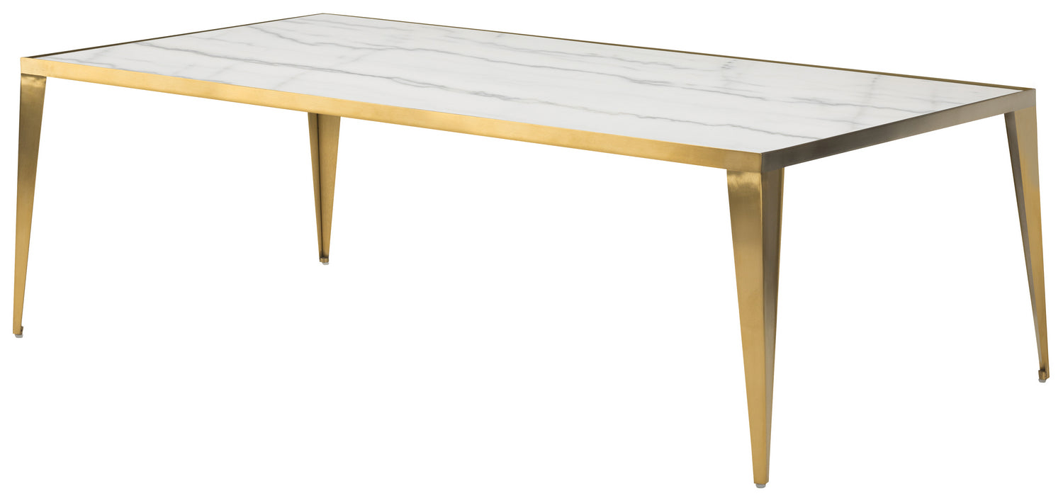 Nuevo - HGNA138 - Coffee Table - Mink - White