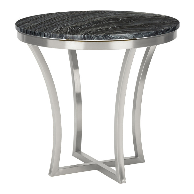 Nuevo - HGNA294 - Side Table - Aurora - Black Wood Vein