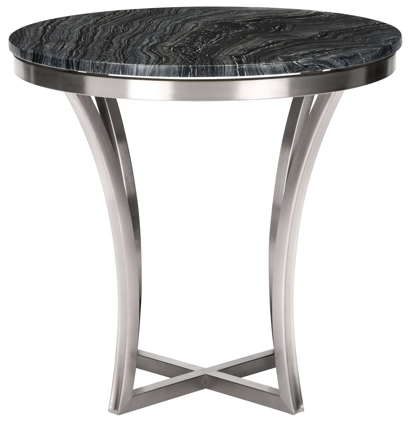 Nuevo - HGNA294 - Side Table - Aurora - Black Wood Vein