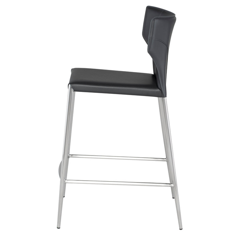 Nuevo - HGND147 - Counter Stool - Wayne - Dark Grey