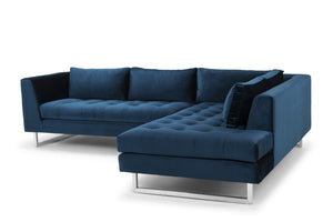 Nuevo - HGSC252 - Sectional - Janis - Midnight Blue