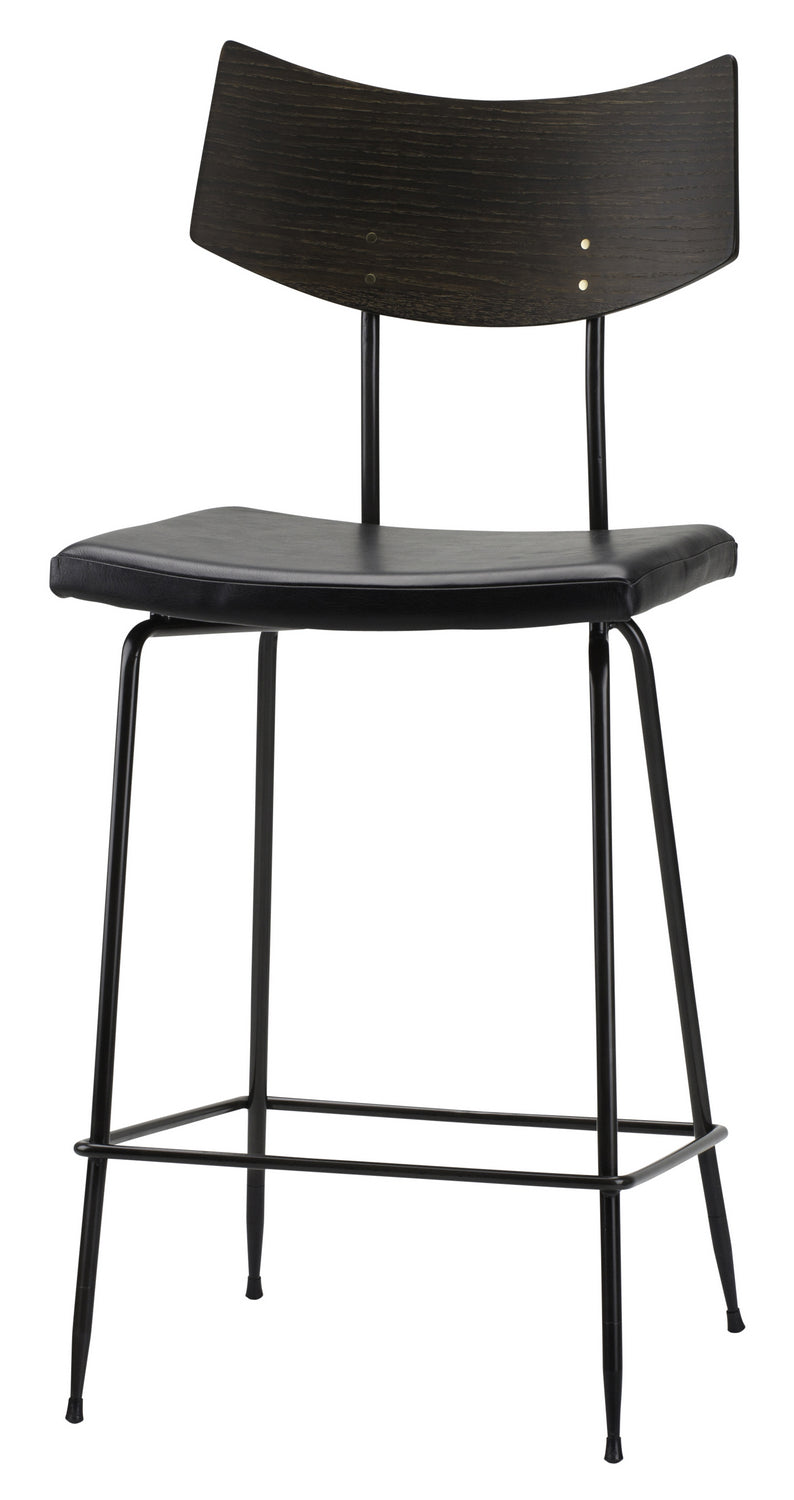 Nuevo - HGSR689 - Counter Stool - Soli - Black