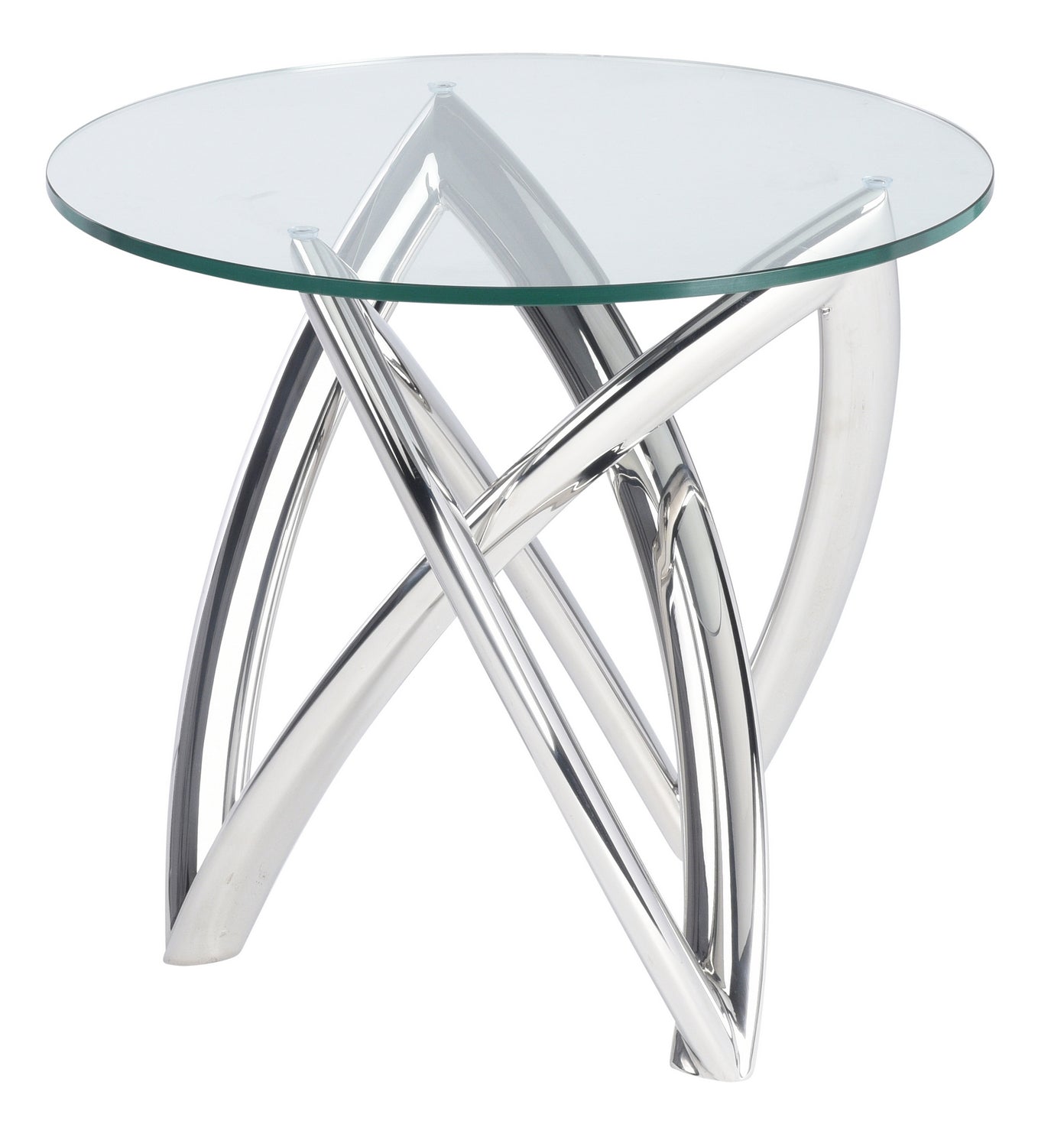 Nuevo - HGTB487 - Side Table - Martina - Silver