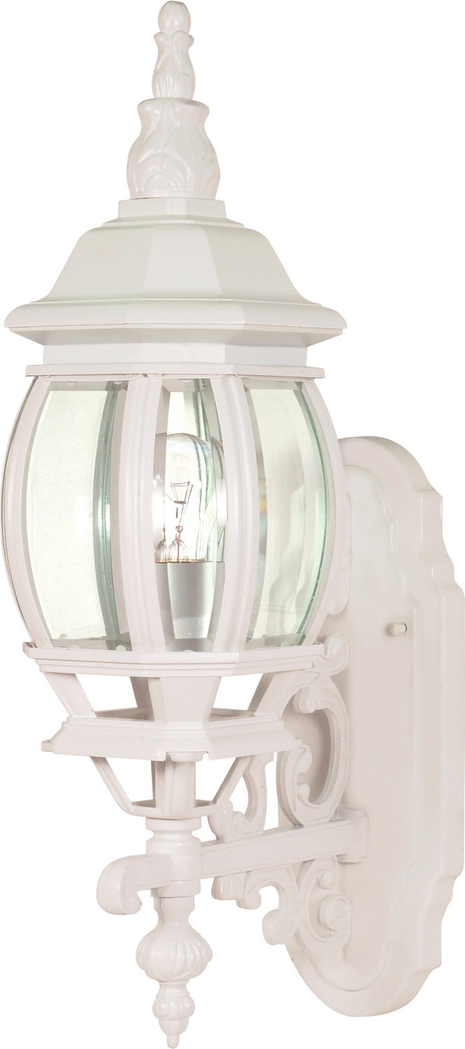 Nuvo Lighting - 60-3467 - One Light Wall Lantern - Central Park - White