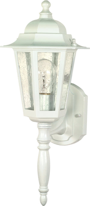 Nuvo Lighting - 60-3470 - One Light Wall Lantern - Central Park - White