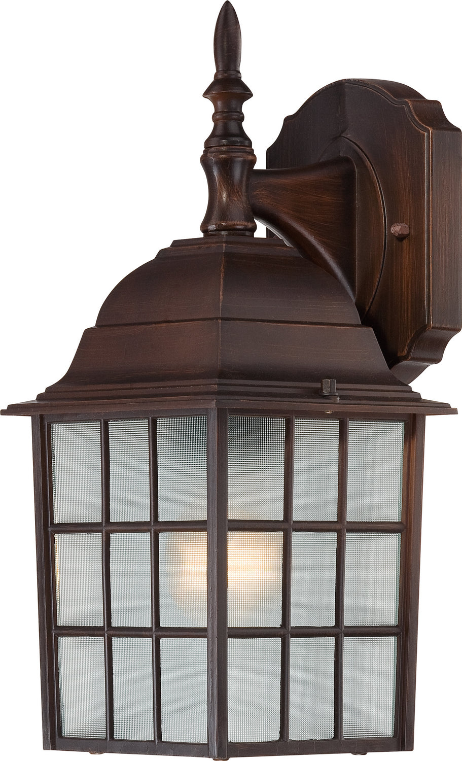 Nuvo Lighting - 60-3481 - One Light Wall Lantern - Rustic Bronze