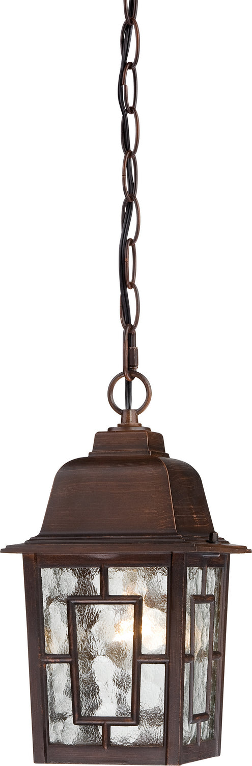 Nuvo Lighting - 60-3490 - One Light Hanging Lantern - Banyan - Rustic Bronze