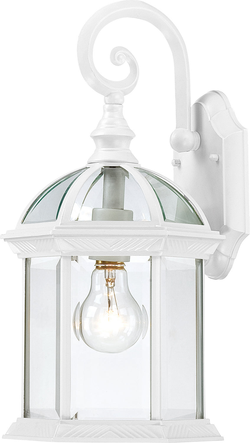 Nuvo Lighting - 60-3494 - One Light Wall Lantern - Boxwood - White