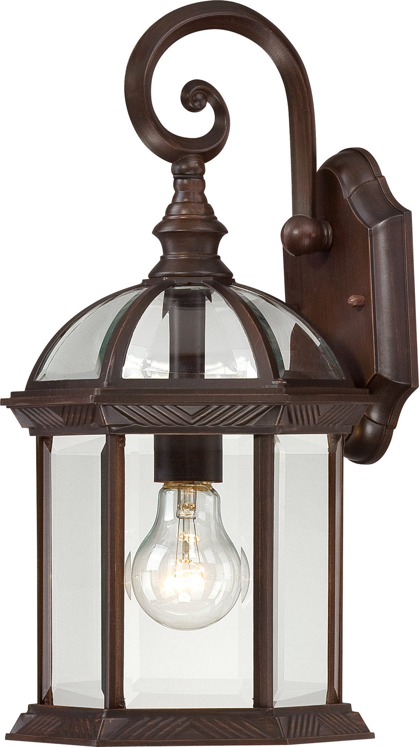 Nuvo Lighting - 60-3495 - One Light Wall Lantern - Boxwood - Rustic Bronze