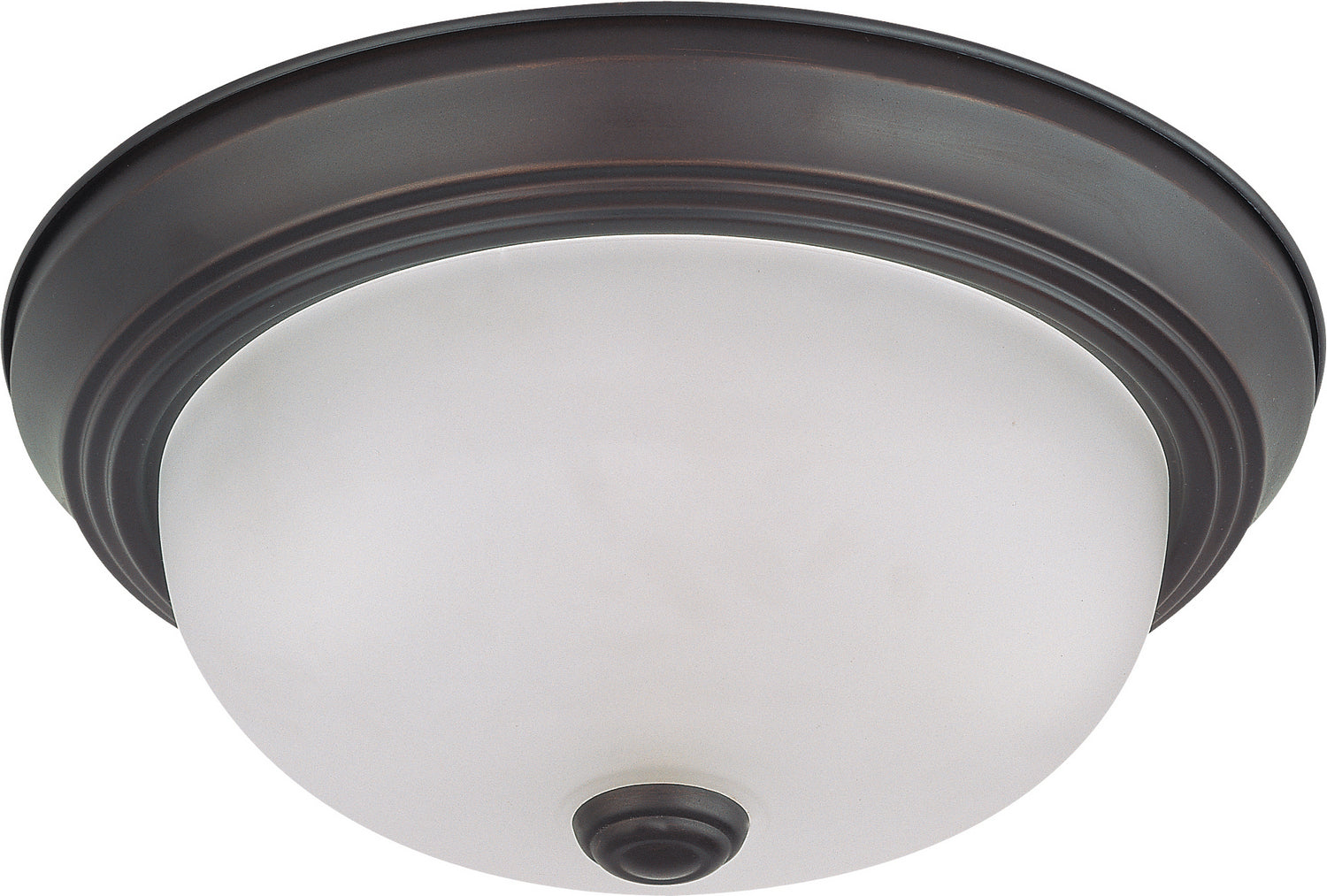 Nuvo Lighting - 60-6010 - Two Light Flush Mount - Mahogany Bronze