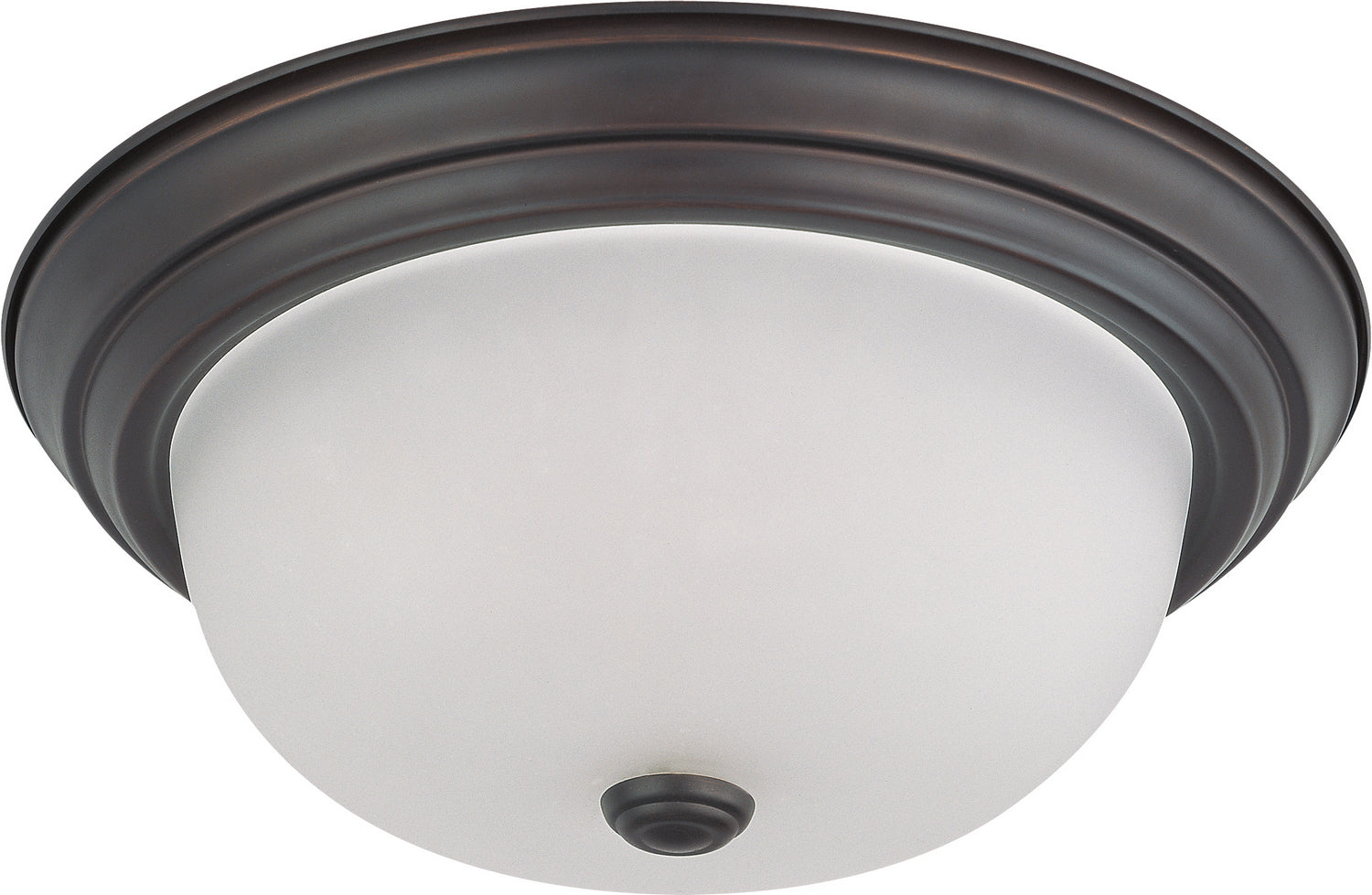 Nuvo Lighting - 60-6011 - Two Light Flush Mount - Mahogany Bronze