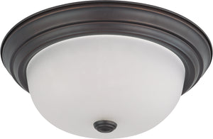 Nuvo Lighting - 60-6011 - Two Light Flush Mount - Mahogany Bronze