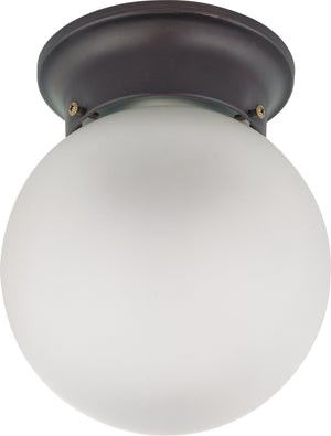 Nuvo Lighting - 60-6012 - One Light Flush Mount - Mahogany Bronze