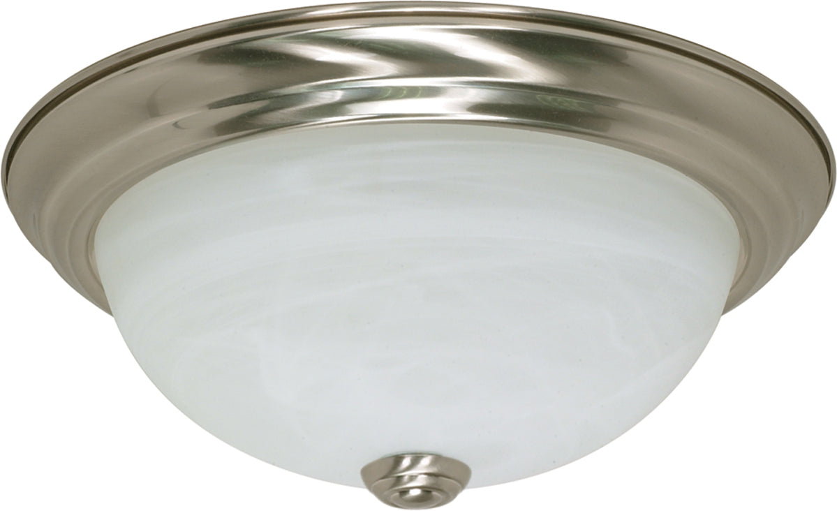 Nuvo Lighting - 60-6000 - Two Light Flush Mount - Brushed Nickel