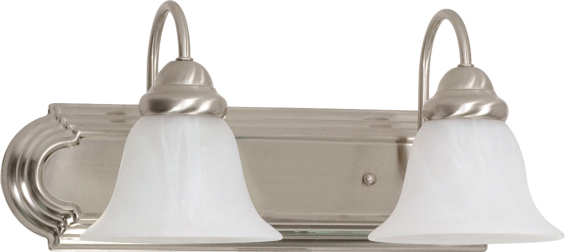 Nuvo Lighting - 60-6074 - Two Light Vanity - Brushed Nickel