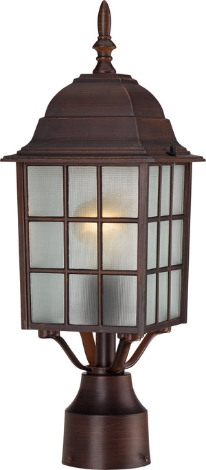 Nuvo Lighting - 60-3483 - One Light Post Lantern - Rustic Bronze