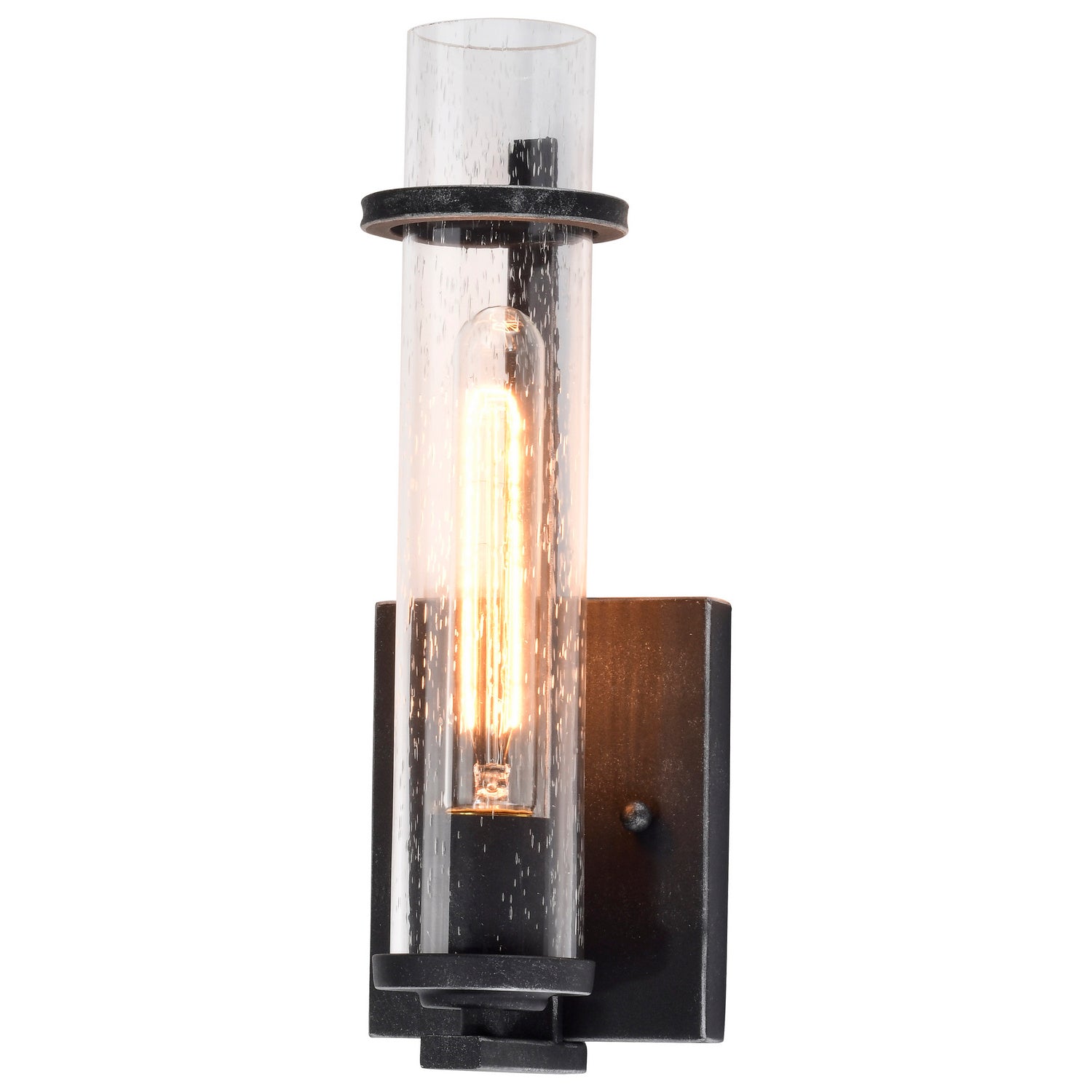 Nuvo Lighting - 60-6381 - One Light Vanity - Donzi - Iron Black