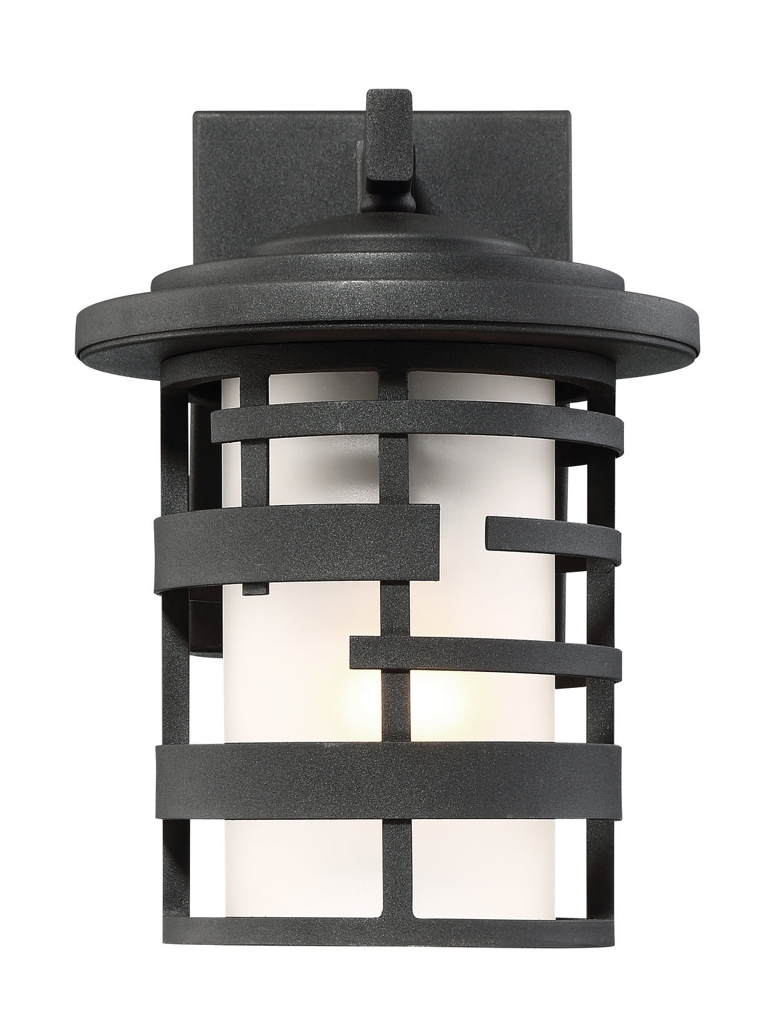 Nuvo Lighting - 60-6401 - One Light Outdoor Wall Lantern - Lansing - Textured Black