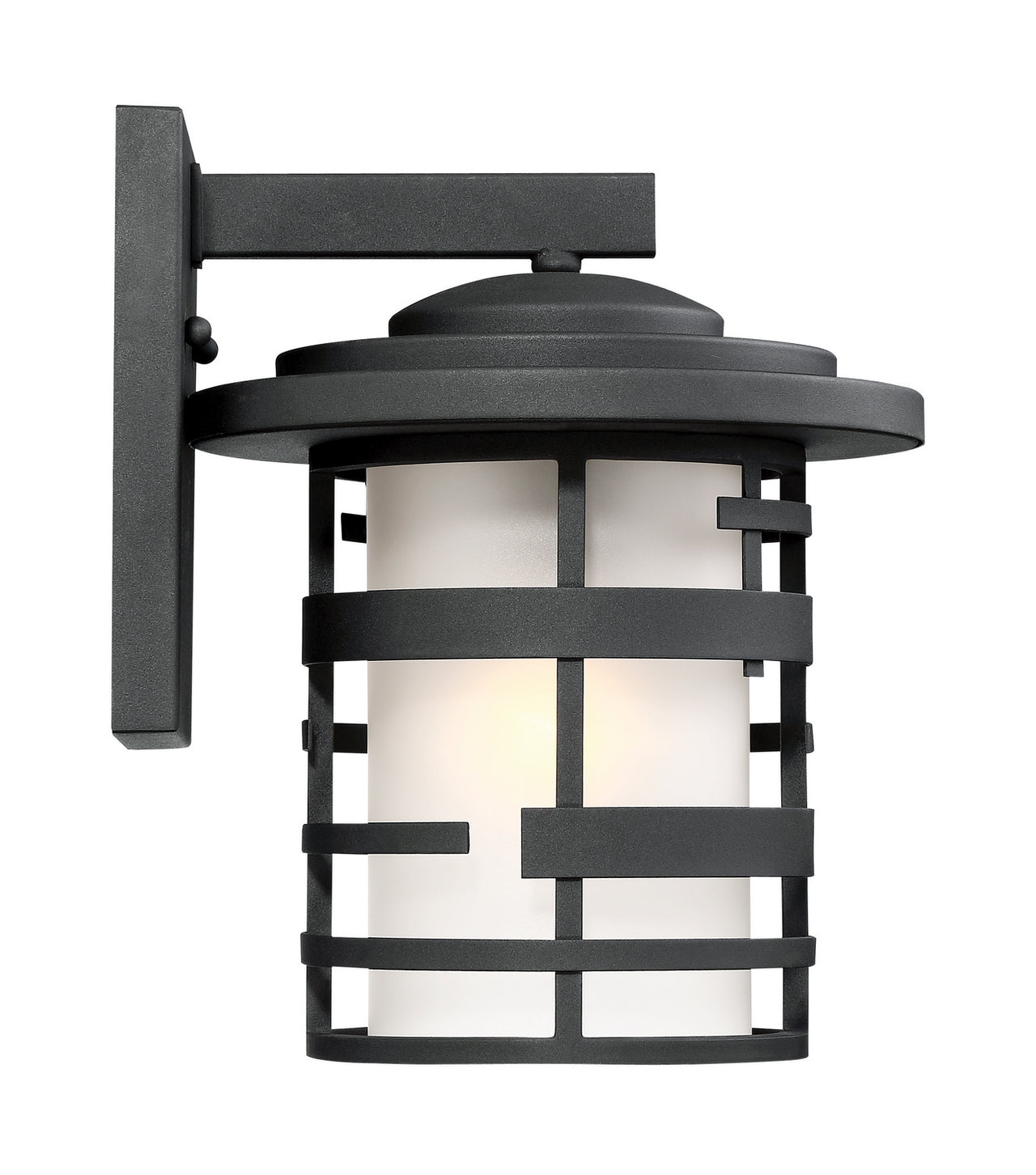 Nuvo Lighting - 60-6402 - One Light Outdoor Wall Lantern - Lansing - Textured Black