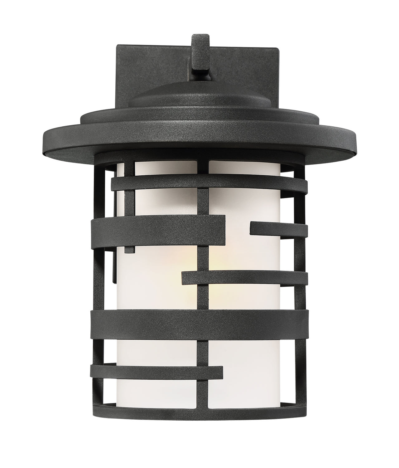 Nuvo Lighting - 60-6402 - One Light Outdoor Wall Lantern - Lansing - Textured Black