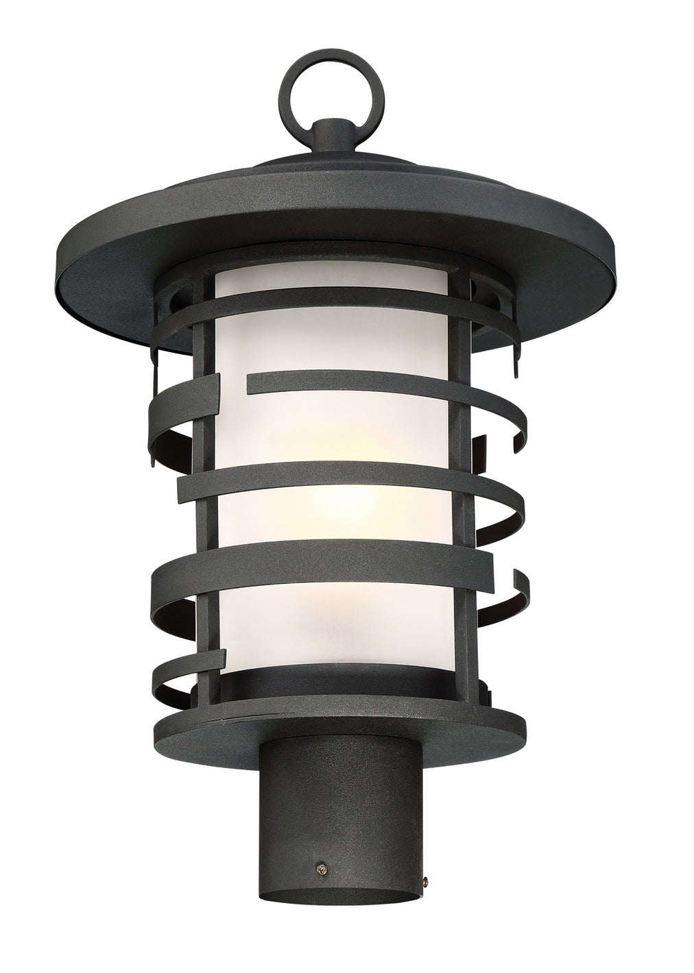 Nuvo Lighting - 60-6406 - One Light Post Lantern - Lansing - Textured Black