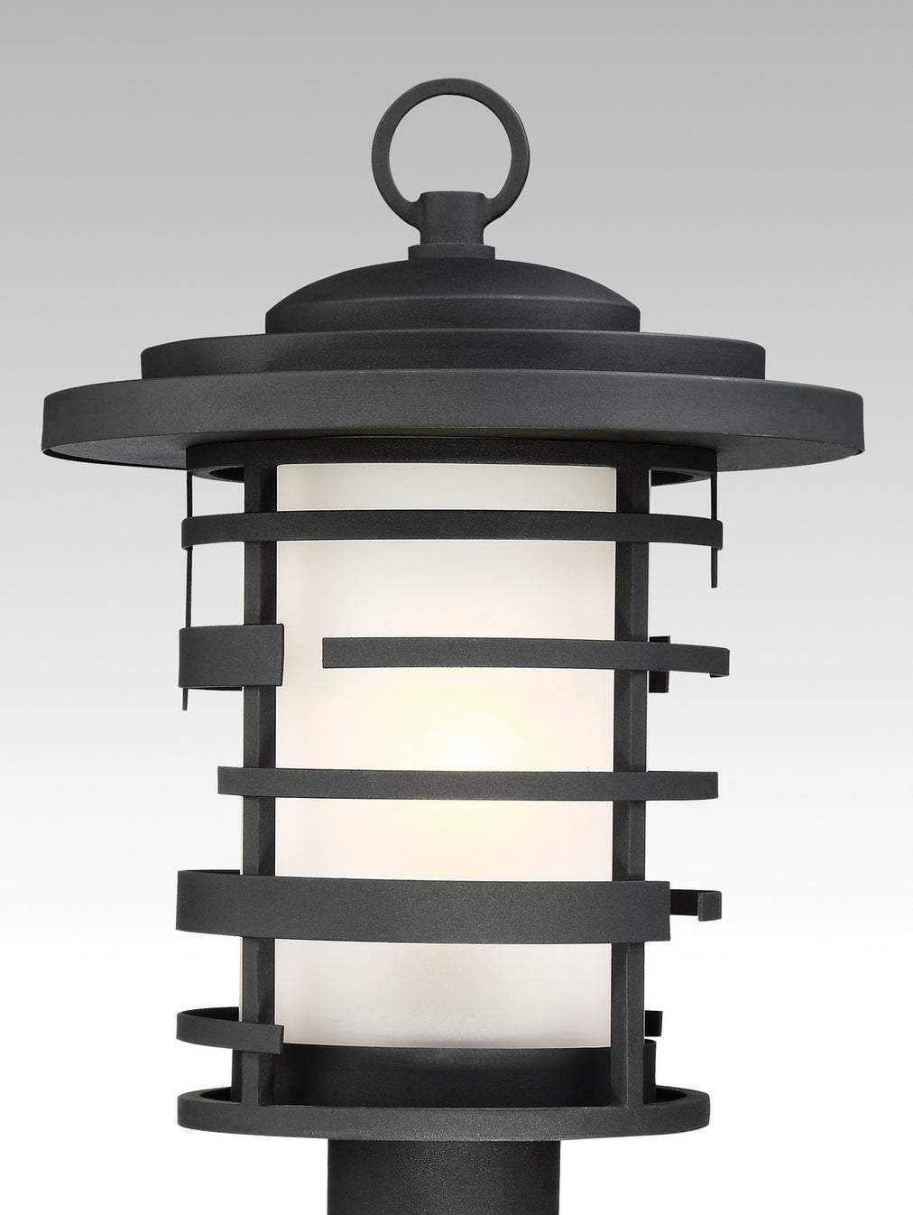 Nuvo Lighting - 60-6406 - One Light Post Lantern - Lansing - Textured Black