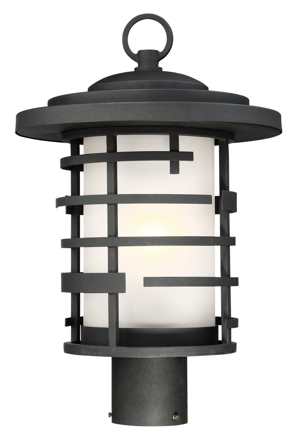 Nuvo Lighting - 60-6406 - One Light Post Lantern - Lansing - Textured Black