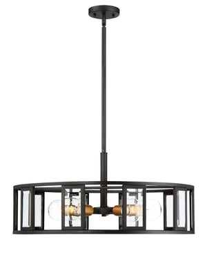 Nuvo Lighting - 60-6416 - Five Light Pendant - Payne - Midnight Bronze