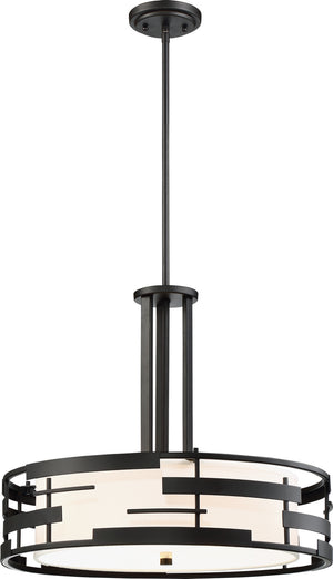 Nuvo Lighting - 60-6435 - Three Light Pendant - Lansing - Midnight Bronze