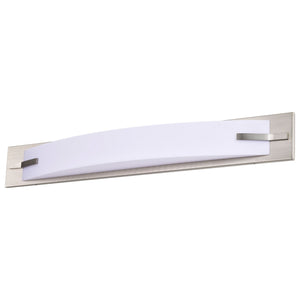 Nuvo Lighting - 62-1082 - LED Vanity - Bow - Brushed Nickel