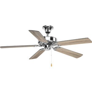 Progress Lighting - P2501-15 - 52"Ceiling Fan - Airpro - Polished Chrome