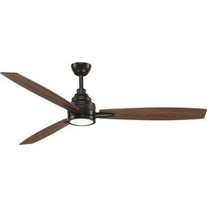 Progress Lighting - P2554-2030K - 60" Ceiling Fan - Gaze - Antique Bronze