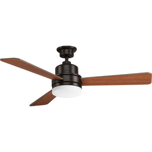 Progress Lighting - P2556-2030K - 52"Ceiling Fan - Trevina - Antique Bronze