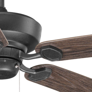 Progress Lighting - P2562-80 - 60" Ceiling Fan - Lakehurst - Forged Black