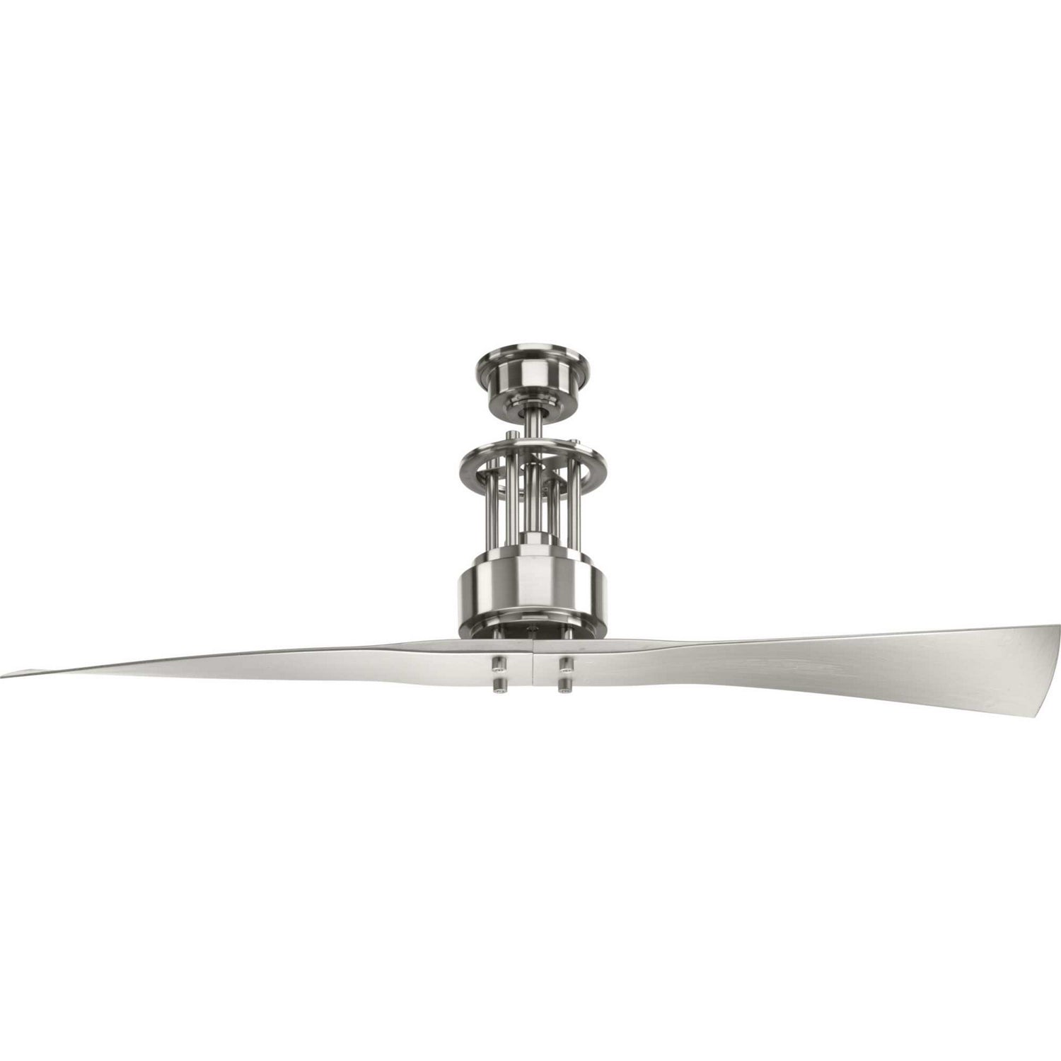 Progress Lighting - P2570-09 - 56"Ceiling Fan - Spades - Brushed Nickel