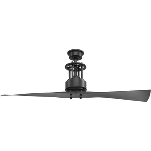 Progress Lighting - P2570-143 - 56"Ceiling Fan - Spades - Graphite