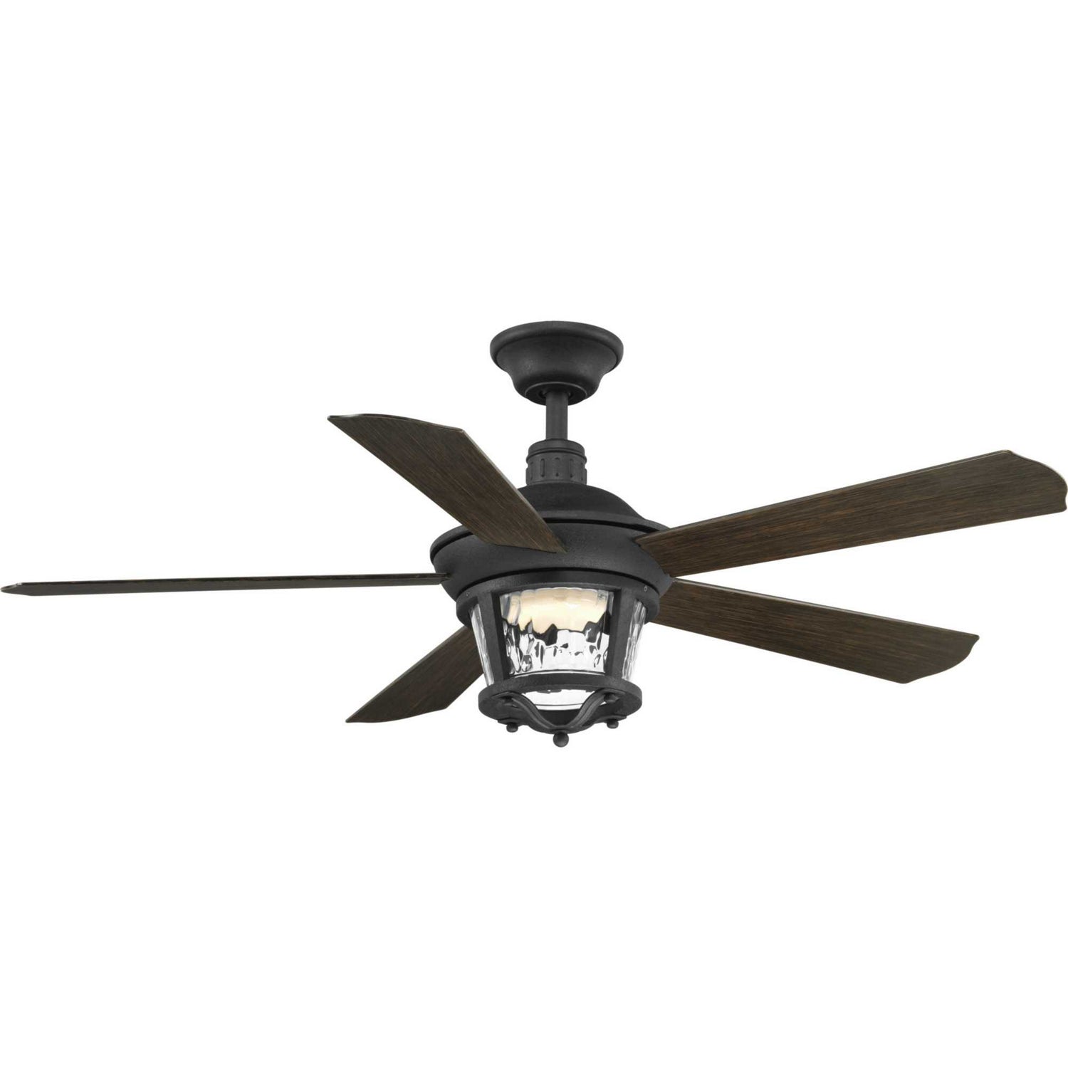 Progress Lighting - P2576-8030K - 52"Ceiling Fan - Smyrna - Forged Black