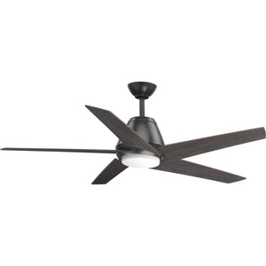 Progress Lighting - P2582-14330K - 54"Ceiling Fan - Gust - Graphite