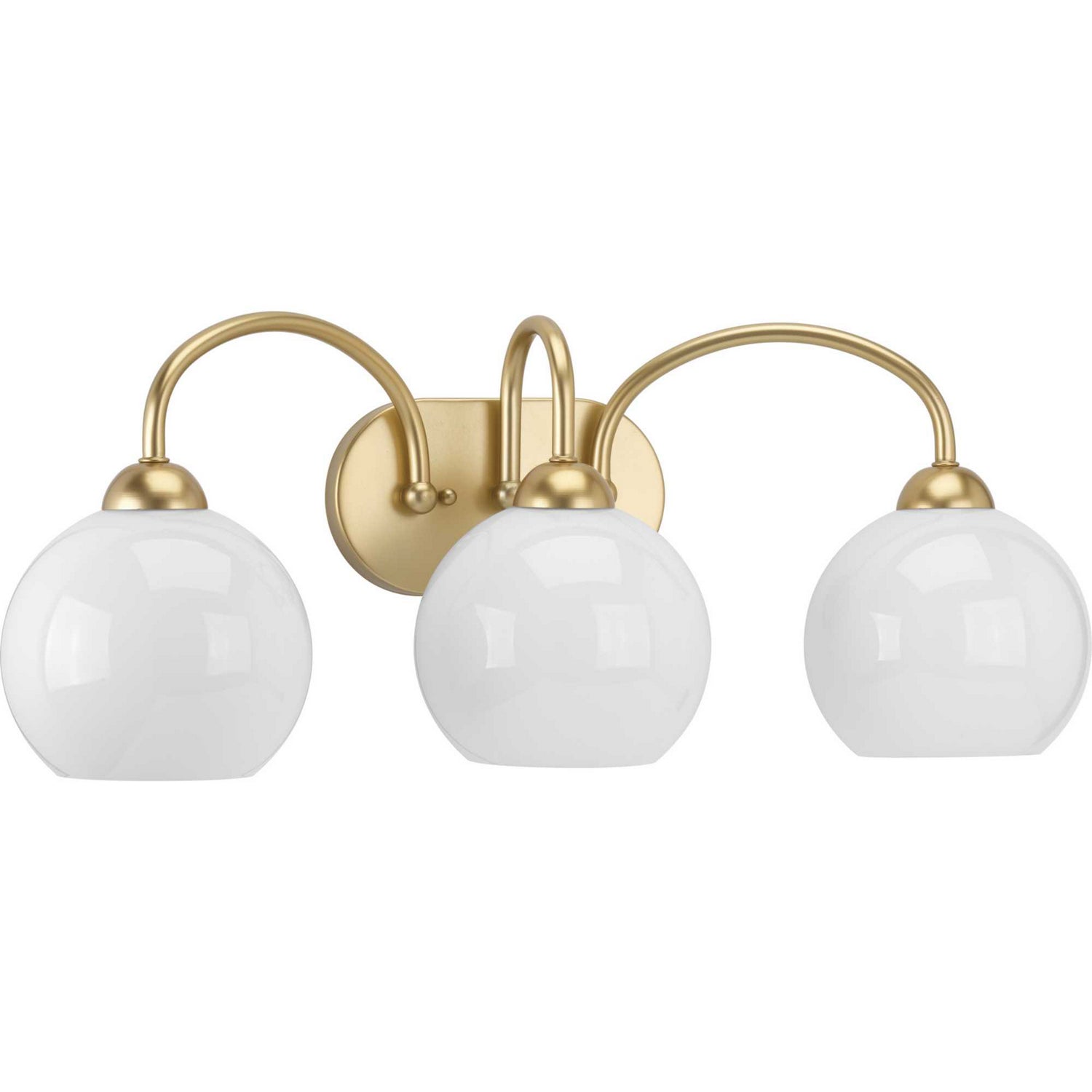 Progress Lighting - P300086-078 - Three Light Bath - Carisa - Vintage Gold