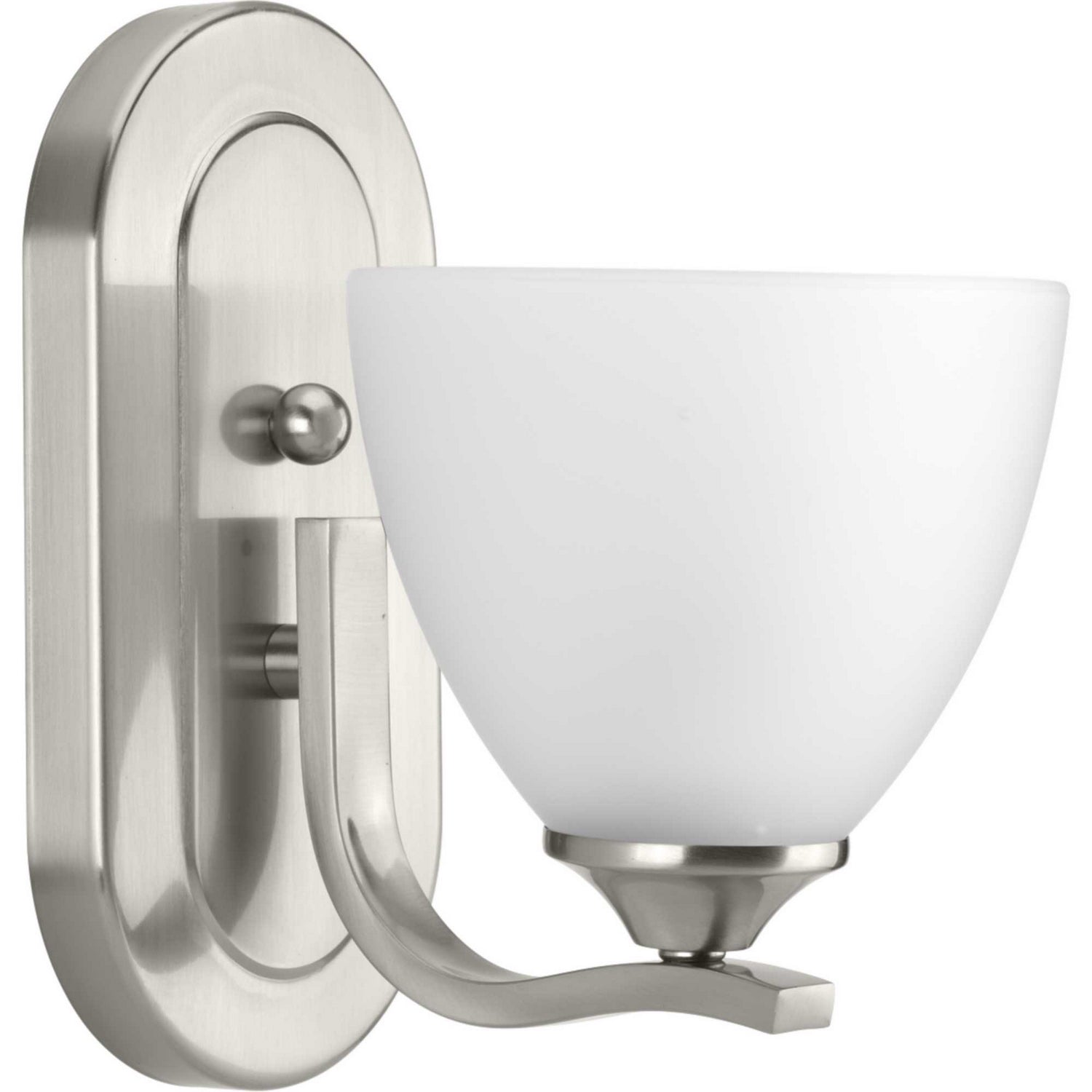 Progress Lighting - P300095-009 - One Light Bath Bracket - Laird - Brushed Nickel