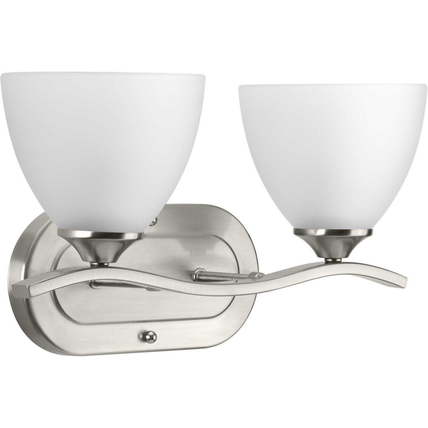 Progress Lighting - P300096-009 - Two Light Bath Bracket - Laird - Brushed Nickel