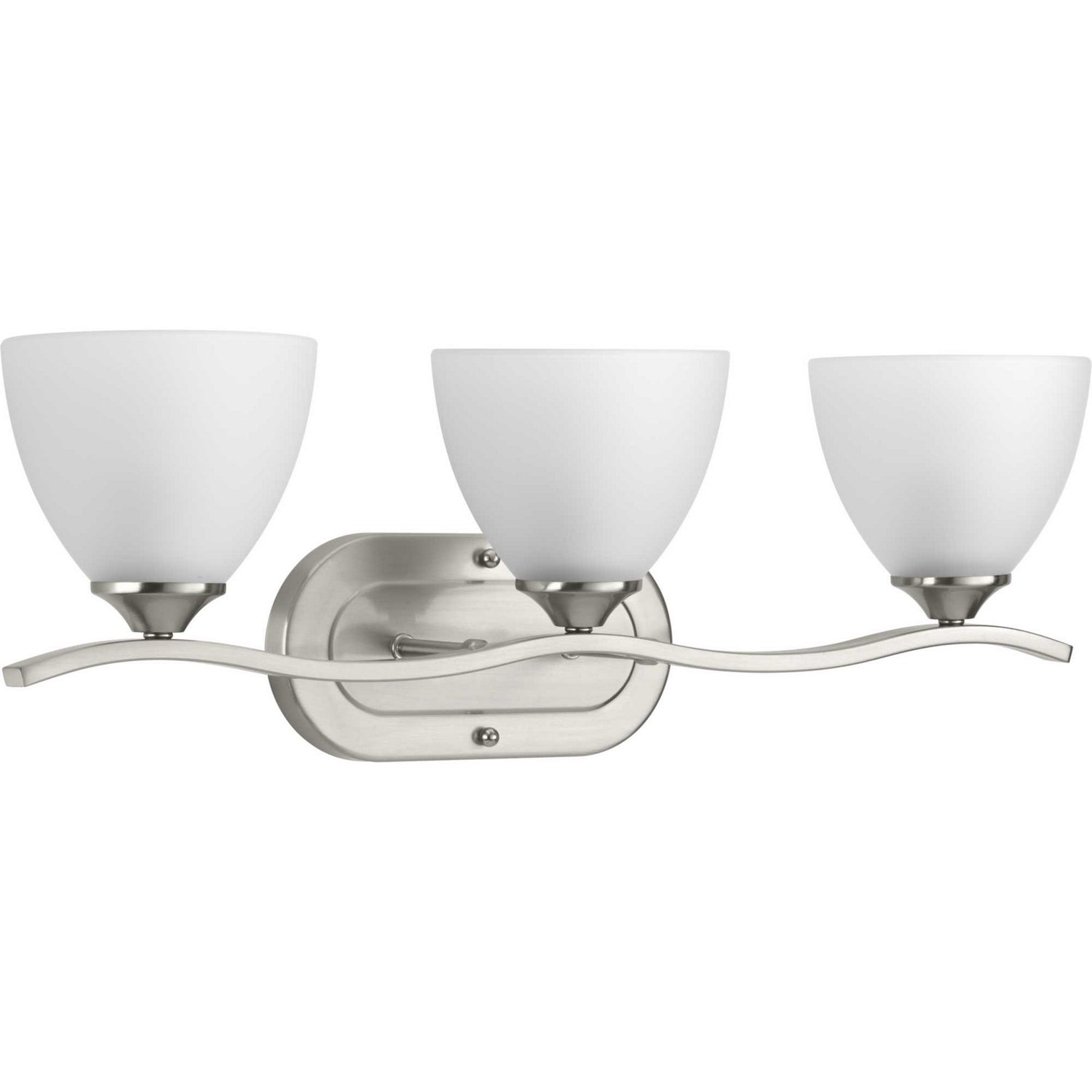 Progress Lighting - P300097-009 - Three Light Bath Bracket - Laird - Brushed Nickel