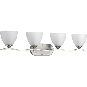 Progress Lighting - P300098-009 - Four Light Bath Bracket - Laird - Brushed Nickel