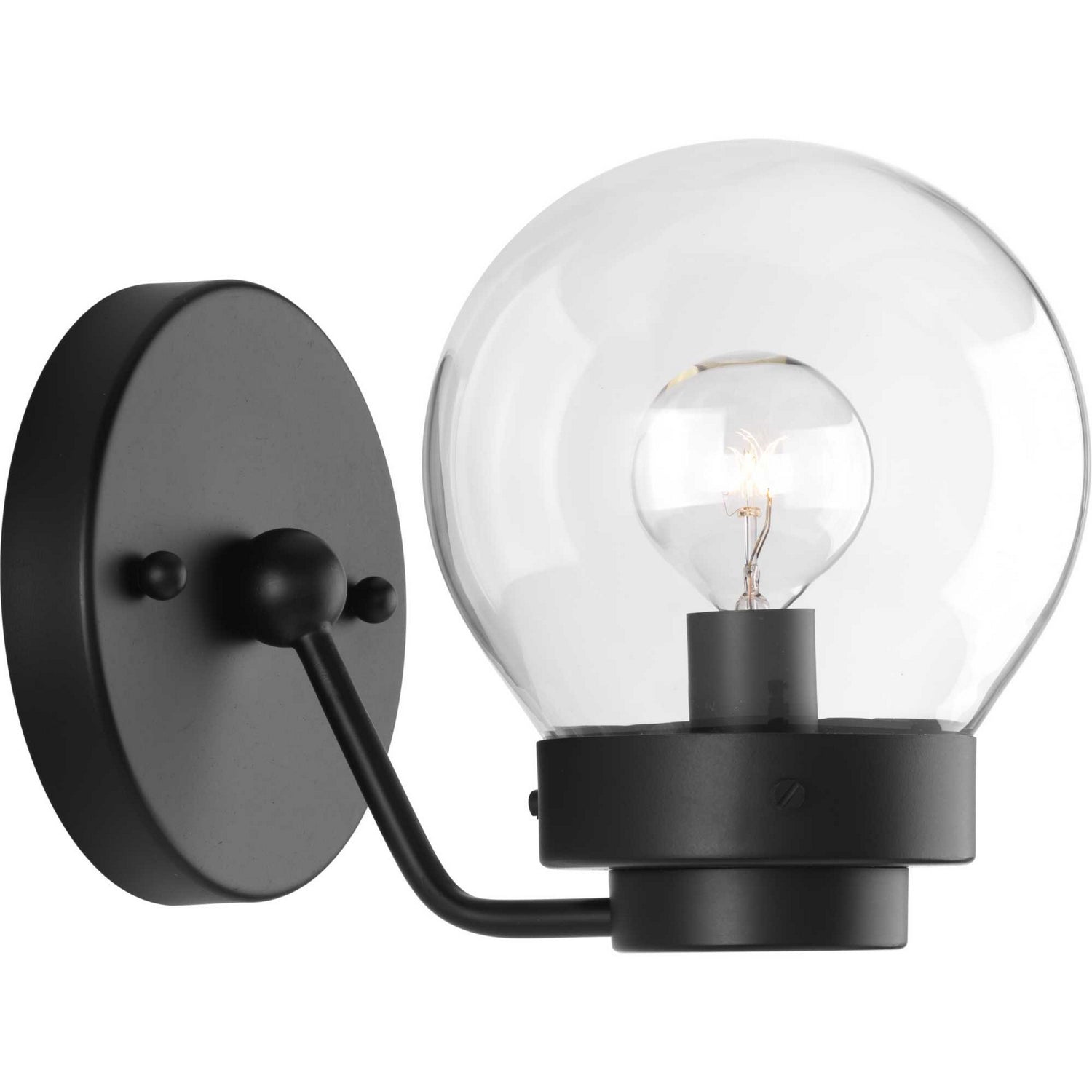 Progress Lighting - P300112-031 - One Light Bath - Spatial - Black