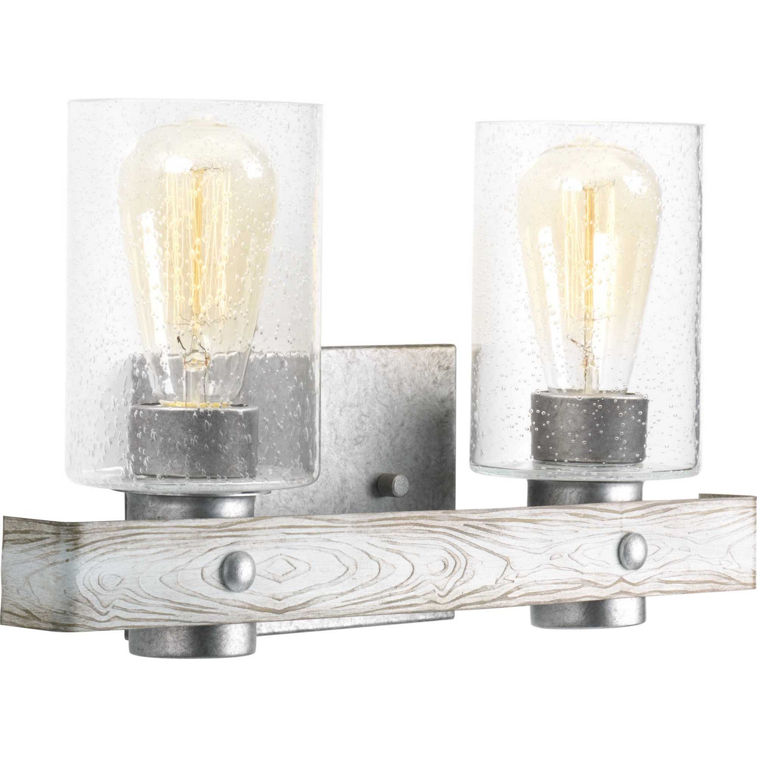 Progress Lighting - P300124-141 - Two Light Bath - Gulliver - Galvanized Finish