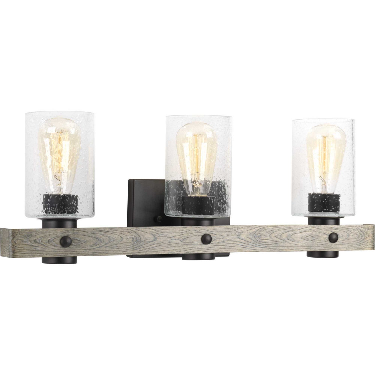 Progress Lighting - P300125-143 - Three Light Bath - Gulliver - Graphite