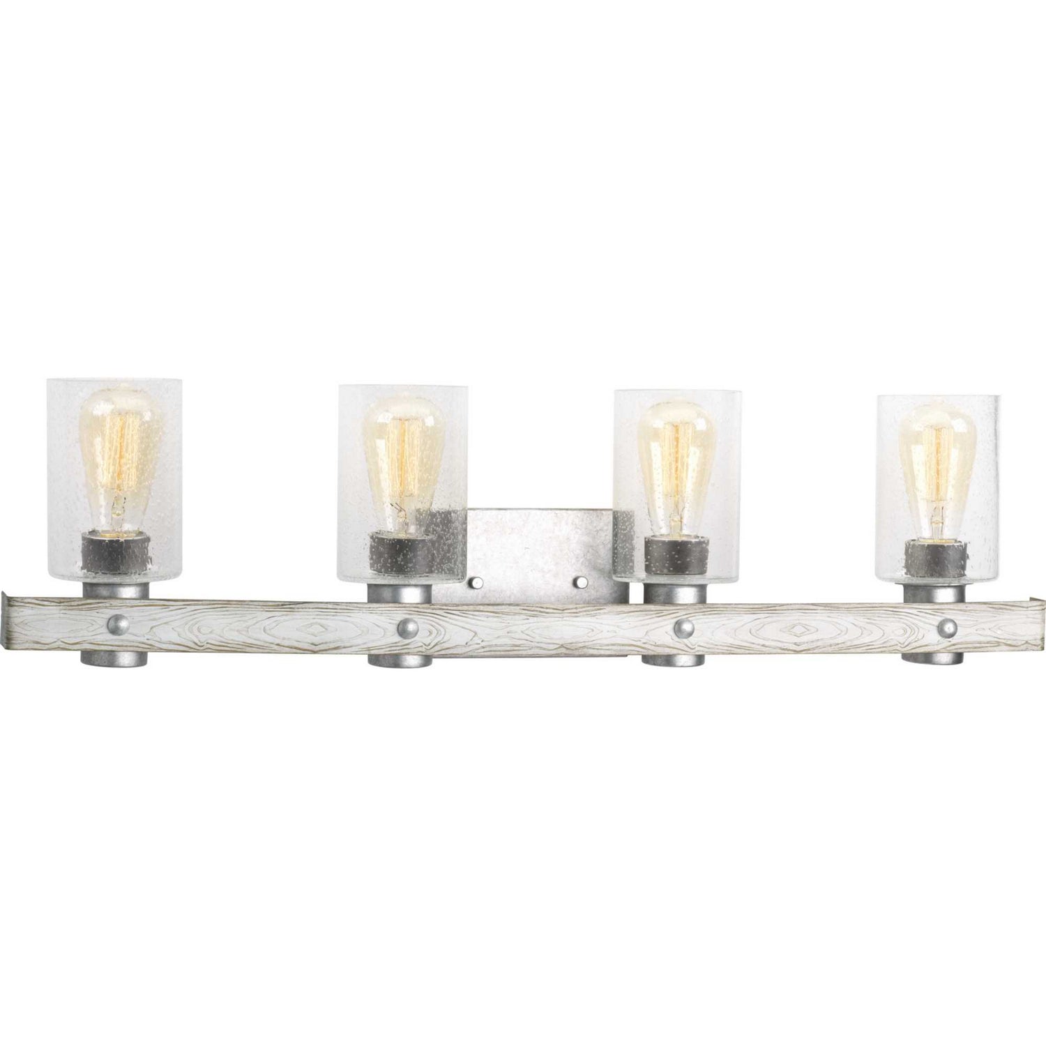 Progress Lighting - P300126-141 - Four Light Bath - Gulliver - Galvanized Finish