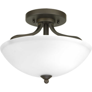 Progress Lighting - P350057-020 - Two Light Flush Mount - Laird - Antique Bronze