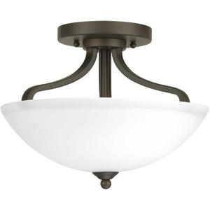 Progress Lighting - P350057-020 - Two Light Flush Mount - Laird - Antique Bronze